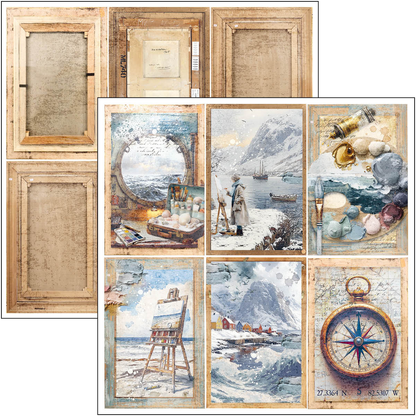 Ciao Bella An Artist Journey 12x12 Inch Paper Pad (12pcs)