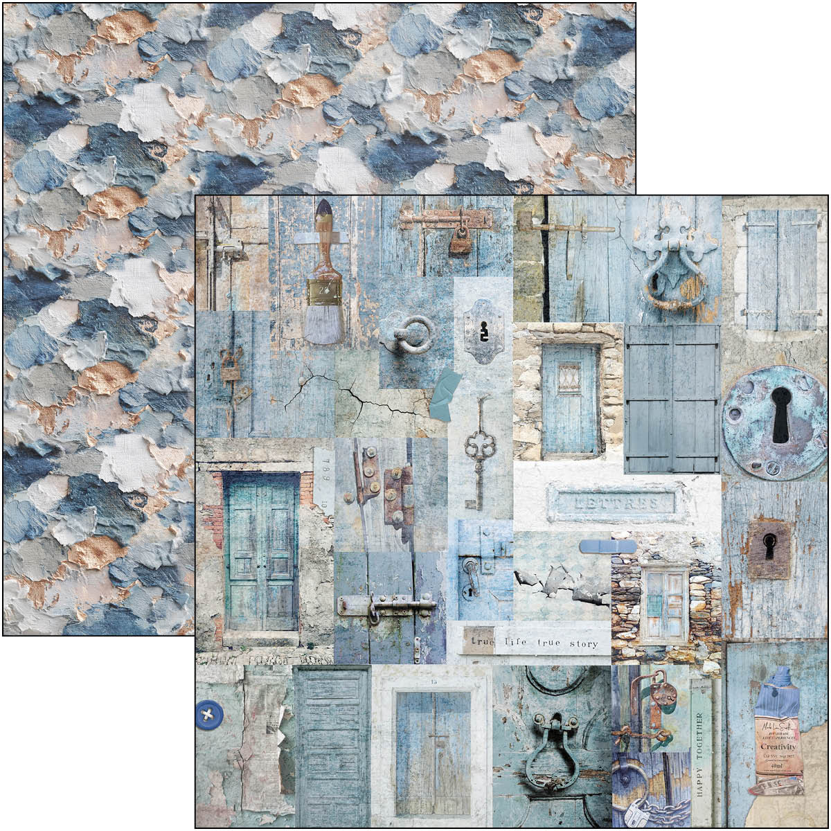 Ciao Bella An Artist Journey 12x12 Inch Paper Pad (12pcs)