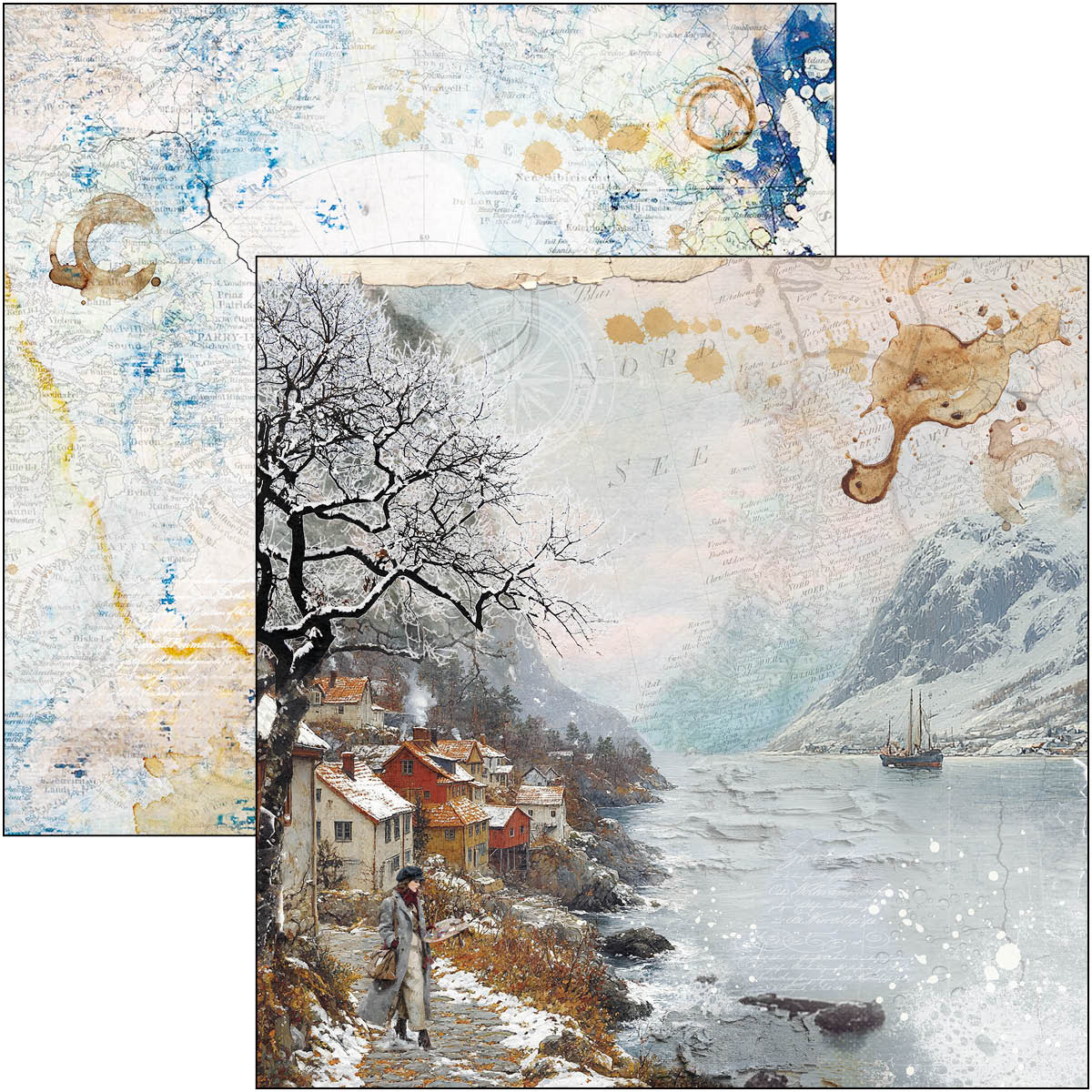 Ciao Bella An Artist Journey 12x12 Inch Paper Pad (12pcs)