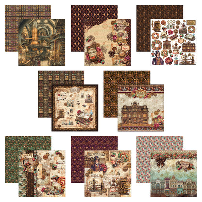 Ciao Bell The Chocolate Factory 12x12 Inch Paper Pad (12pcs)