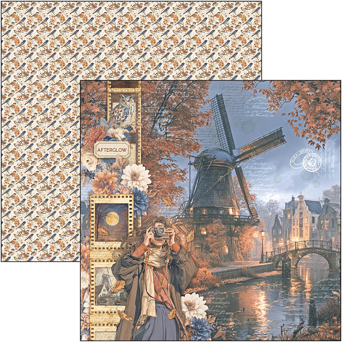 Ciao Bella Poetry 12x12 Inch Paper Pad (12pcs)
