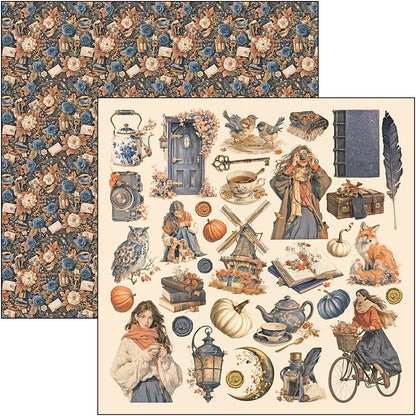 Ciao Bella Poetry 12x12 Inch Paper Pad (12pcs)