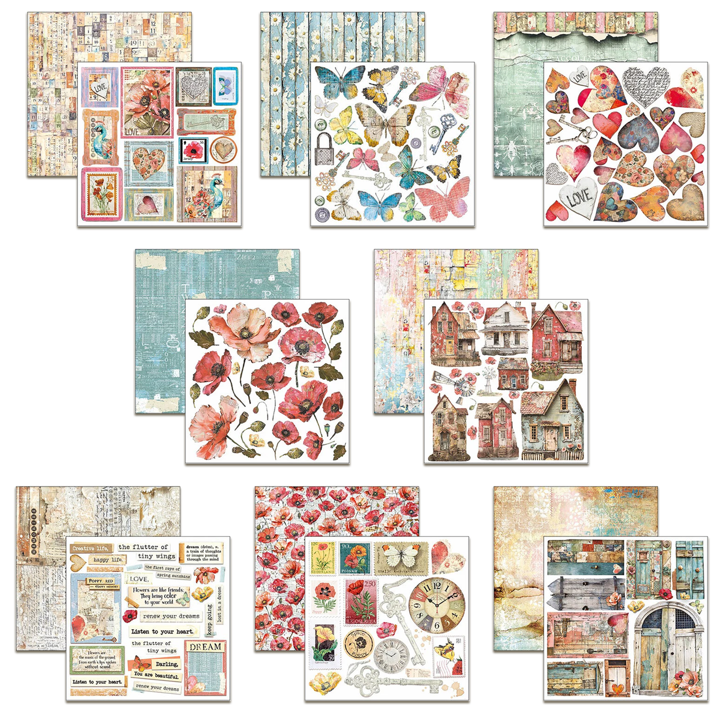 Ciao Bella Majestic Dream 6x6 Inch Fussy Cut Pad (24pcs)