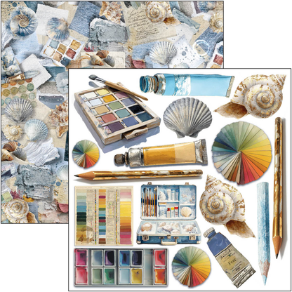 Ciao Bella An Artist Journey 6x6 Inch Fussy Cut Pad (24pcs)