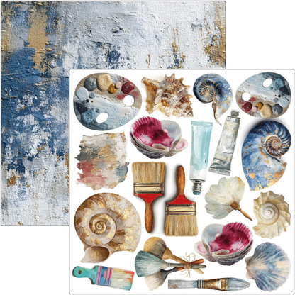 Ciao Bella An Artist Journey 6x6 Inch Fussy Cut Pad (24pcs)