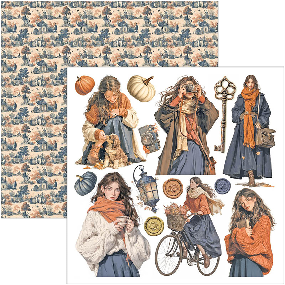 Ciao Bella Poetry 6x6 Inch Fussy Cut Pad (24pcs)