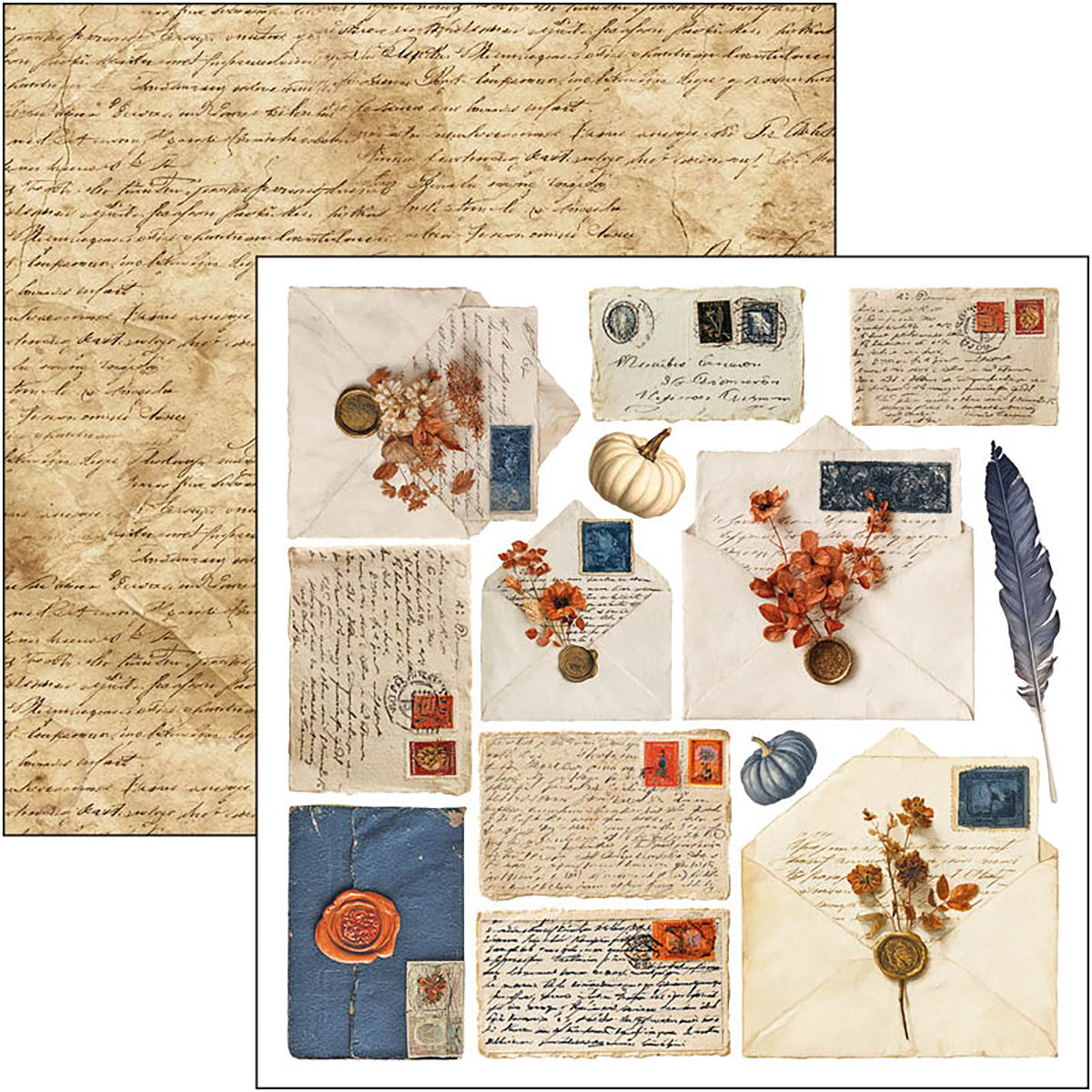 Ciao Bella Poetry 6x6 Inch Fussy Cut Pad (24pcs)