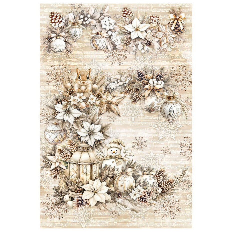 Ciao Bella Winter Season A4 Rice Paper Mixed (4pcs)