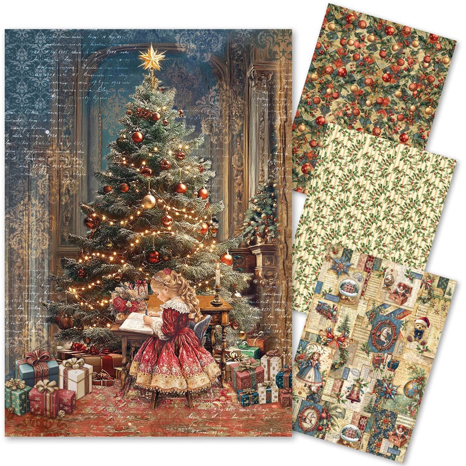 Ciao Bella Toy Shop A4 Rice Paper Mixed (4pcs)
