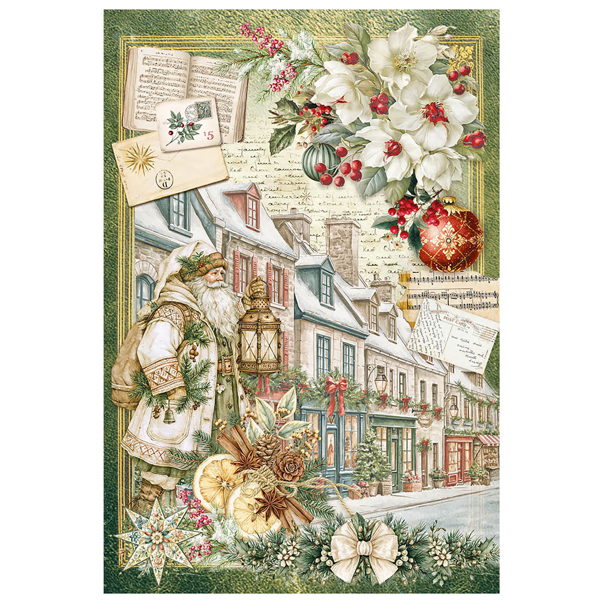 Ciao Bella Christmas A4 Rice Paper Mixed (4pcs)