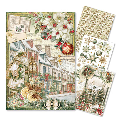 Ciao Bella Christmas A4 Rice Paper Mixed (4pcs)