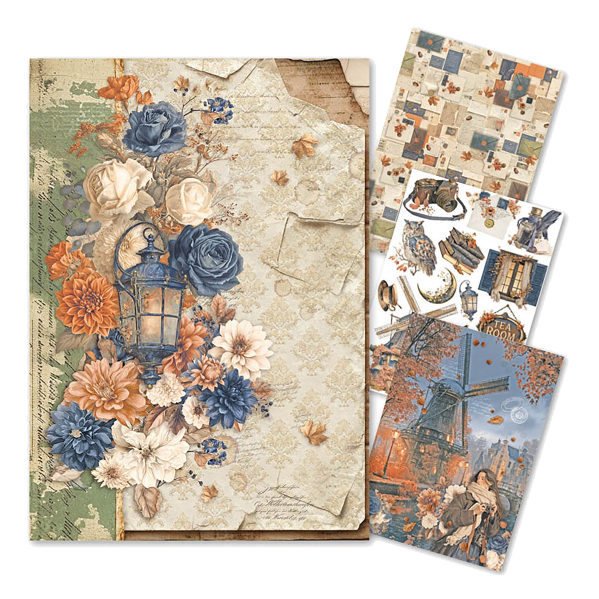 Ciao Bella Poetry A4 Rice Paper Mixed (4pcs)