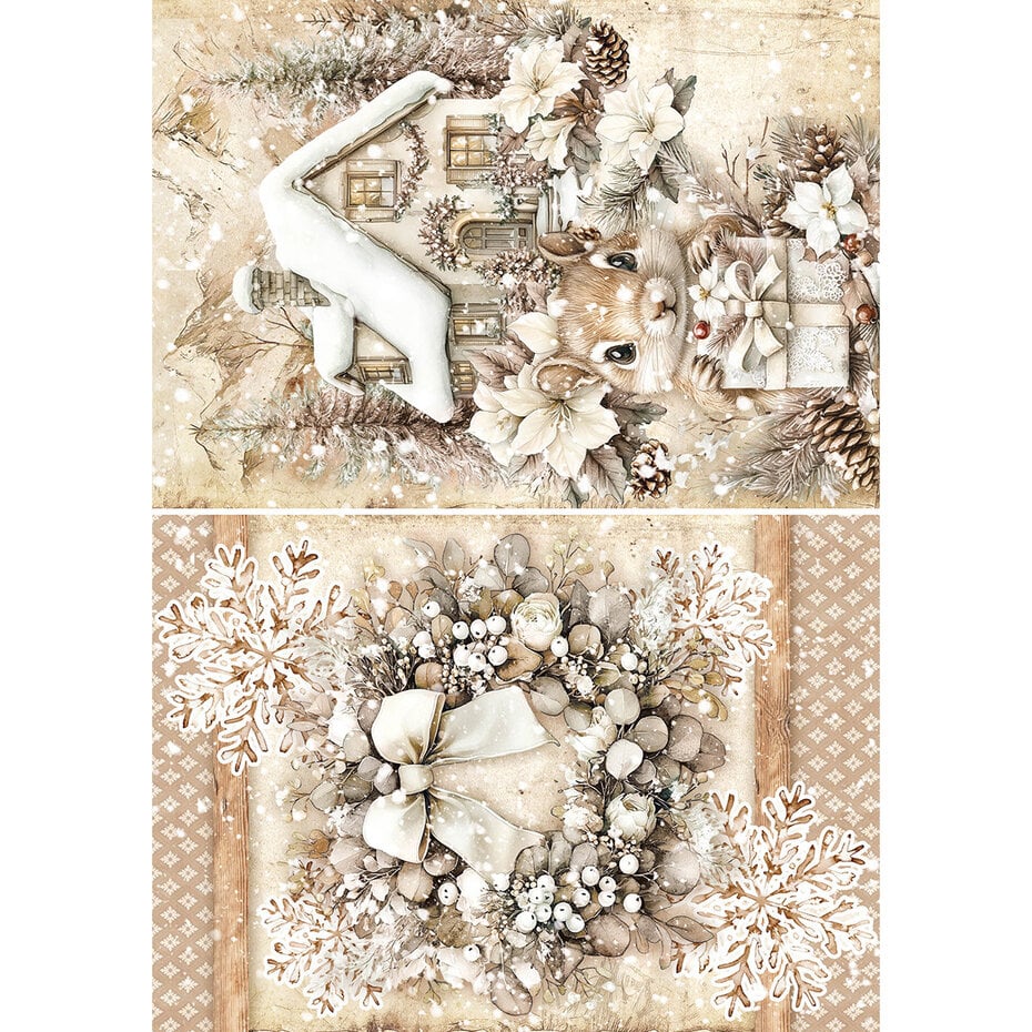 Ciao Bella Winter Season A5 Rice Paper Mixed (8pcs)
