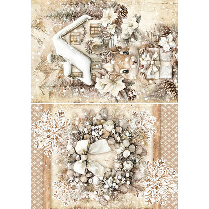 Ciao Bella Winter Season A5 Rice Paper Mixed (8pcs)