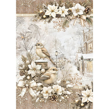 Ciao Bella Winter Season A5 Rice Paper Mixed (8pcs)
