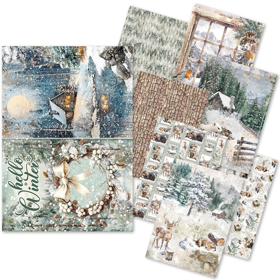 Ciao Bella Forest Tales A5 Rice Paper Mixed (8pcs)