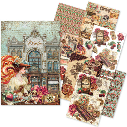 Ciao Bell The Chocolate Factory A5 Rice Paper Mixed (8pcs)