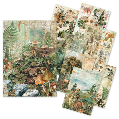 Ciao Bella The Nature Journal A5 Rice Paper Mixed (8pcs)