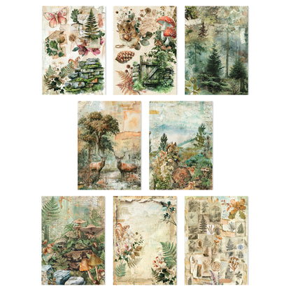Ciao Bella The Nature Journal A5 Rice Paper Mixed (8pcs)