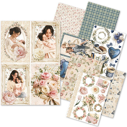 Ciao Bella Mother's Day & Father's Day A5 Rice Paper Mixed (8pcs)
