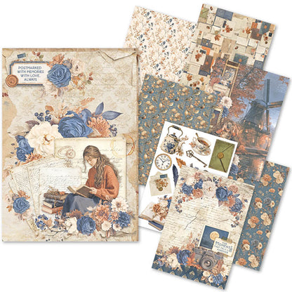 Ciao Bella Poetry A5 Rice Paper Mixed (8pcs)