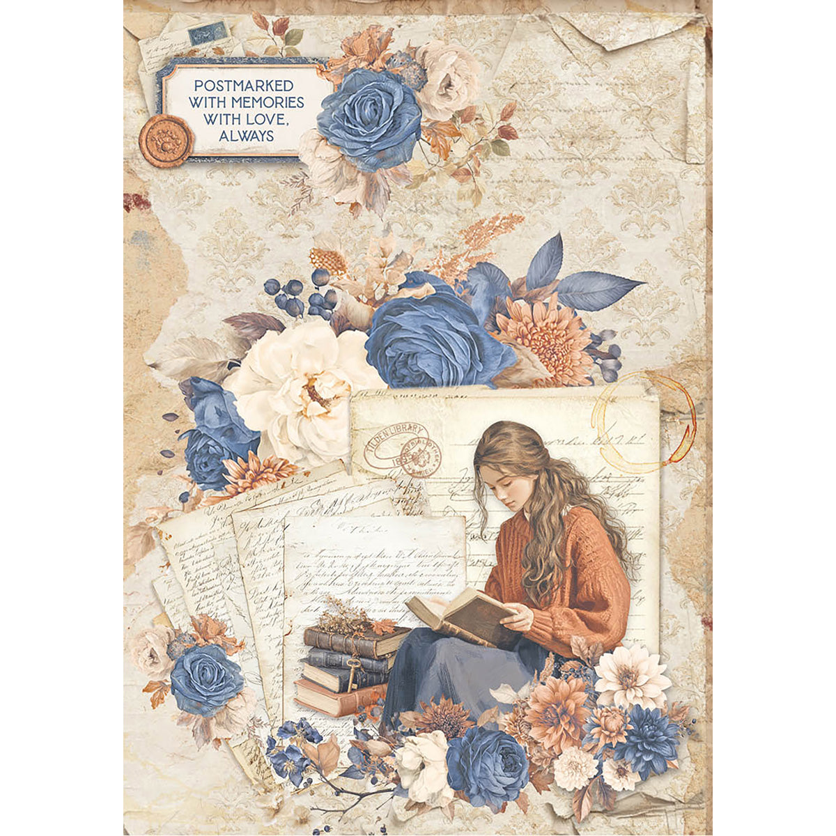 Ciao Bella Poetry A5 Rice Paper Mixed (8pcs)