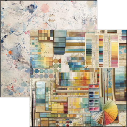 Ciao Bella An Artist Journey 12x12 Inch Patterns Pad (8pcs)