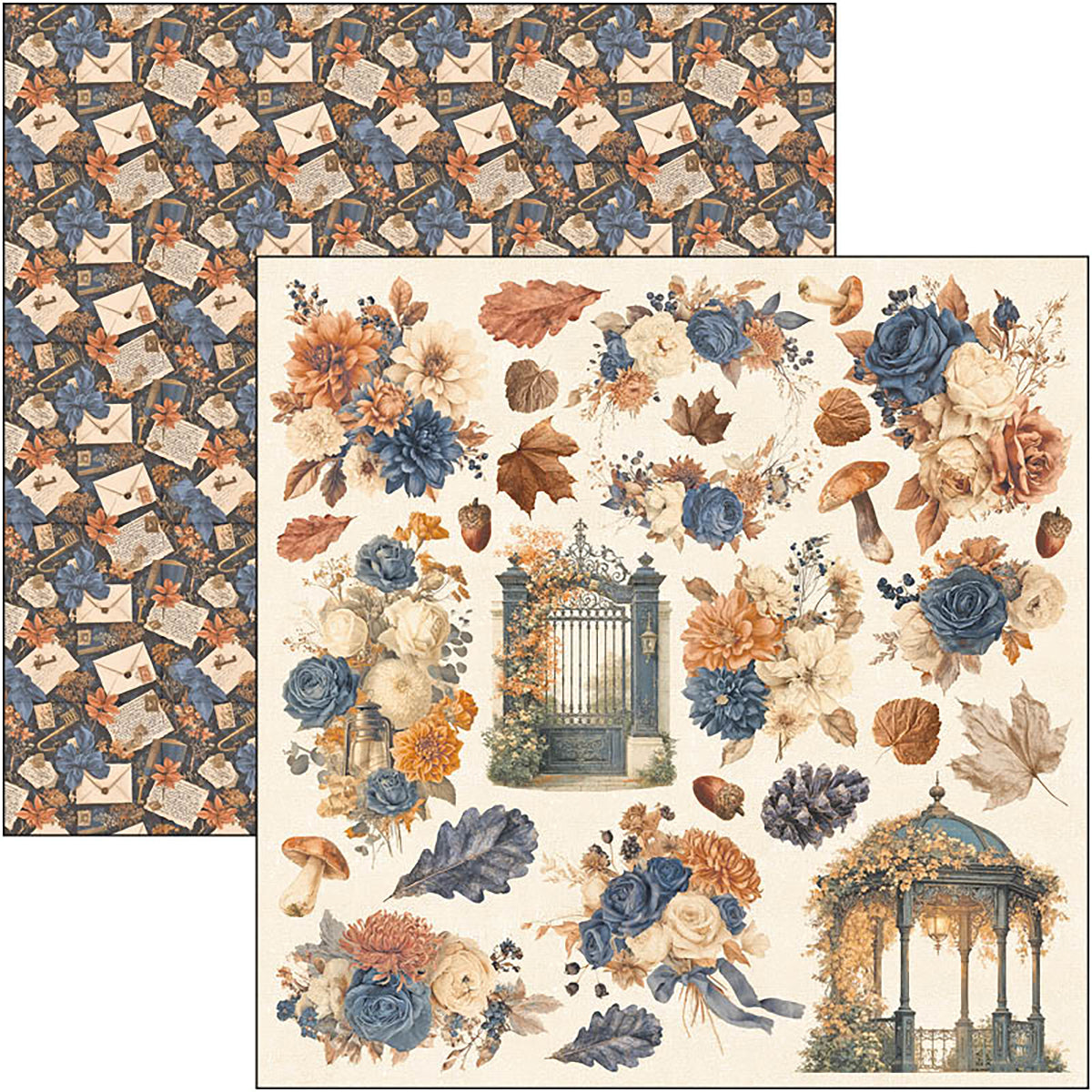Ciao Bella Poetry 12x12 Inch Patterns Pad (8pcs)