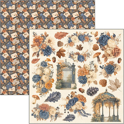Ciao Bella Poetry 12x12 Inch Patterns Pad (8pcs)
