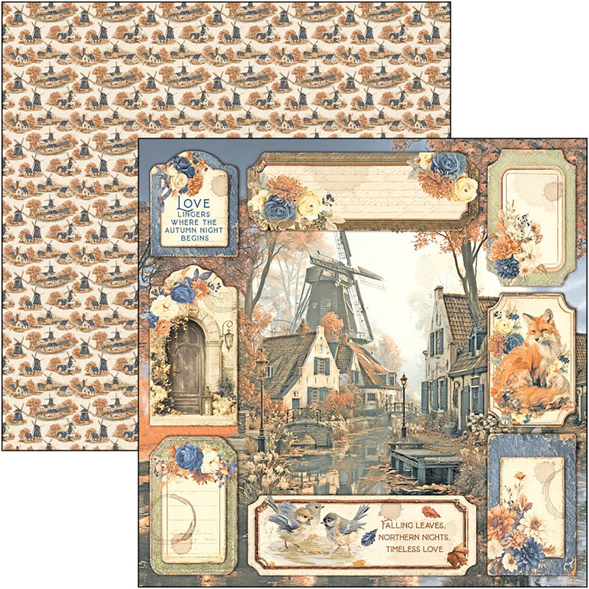 Ciao Bella Poetry 12x12 Inch Patterns Pad (8pcs)
