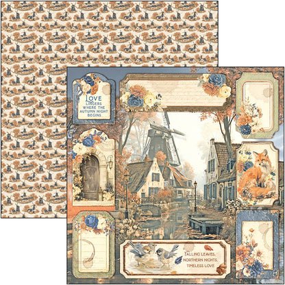 Ciao Bella Poetry 12x12 Inch Patterns Pad (8pcs)