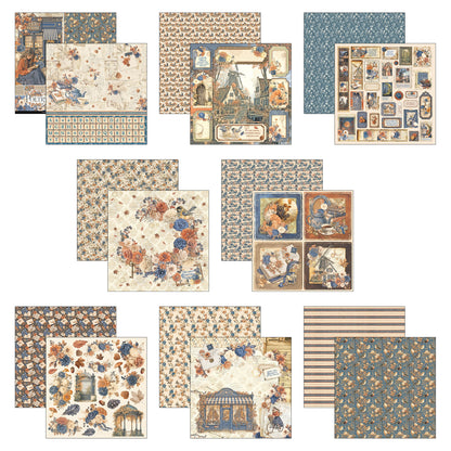Ciao Bella Poetry 12x12 Inch Patterns Pad (8pcs)