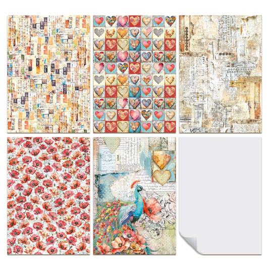 Ciao Bella Majestic Dream A4 Vellum Paper Patterns (6pcs)