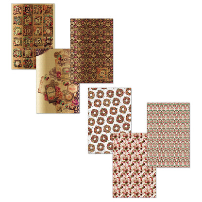 Ciao Bell The Chocolate Factory A4 Deluxe Paper Silver & Vellum Dual Pack Mixed (6pcs)