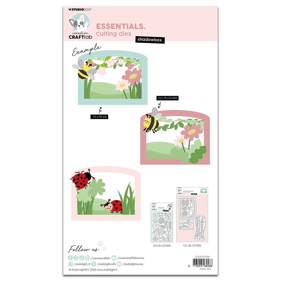 Creative Craftlab Essentials Cutting Die - Shadowbox
