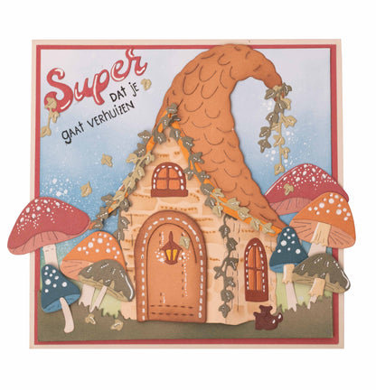 Creative Craftlab Essentials Mushroom House & Polaroids Cutting Die Bundle