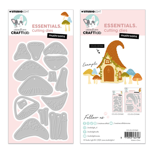 Creative Craftlab Essentials Cutting Die Mushrooms