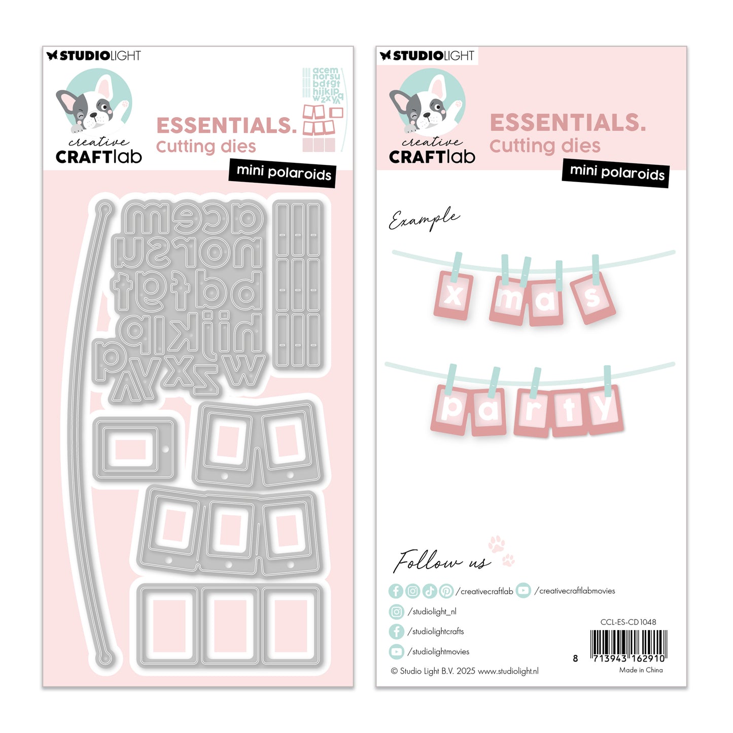 Creative Craftlab Essentials Cutting Die Mini Polaroids