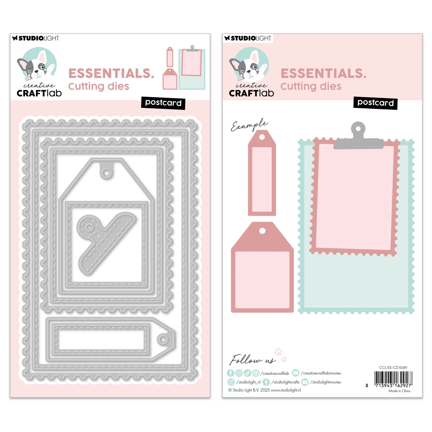 Creative Craftlab Essentials Cutting Die Postcard