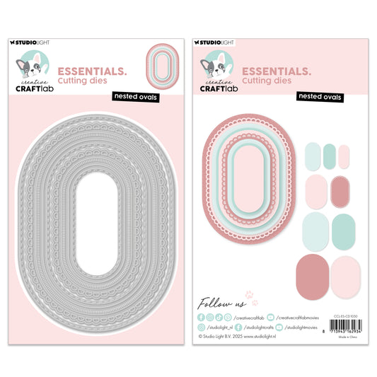 Creative Craftlab Essentials Cutting Die Nested Ovals