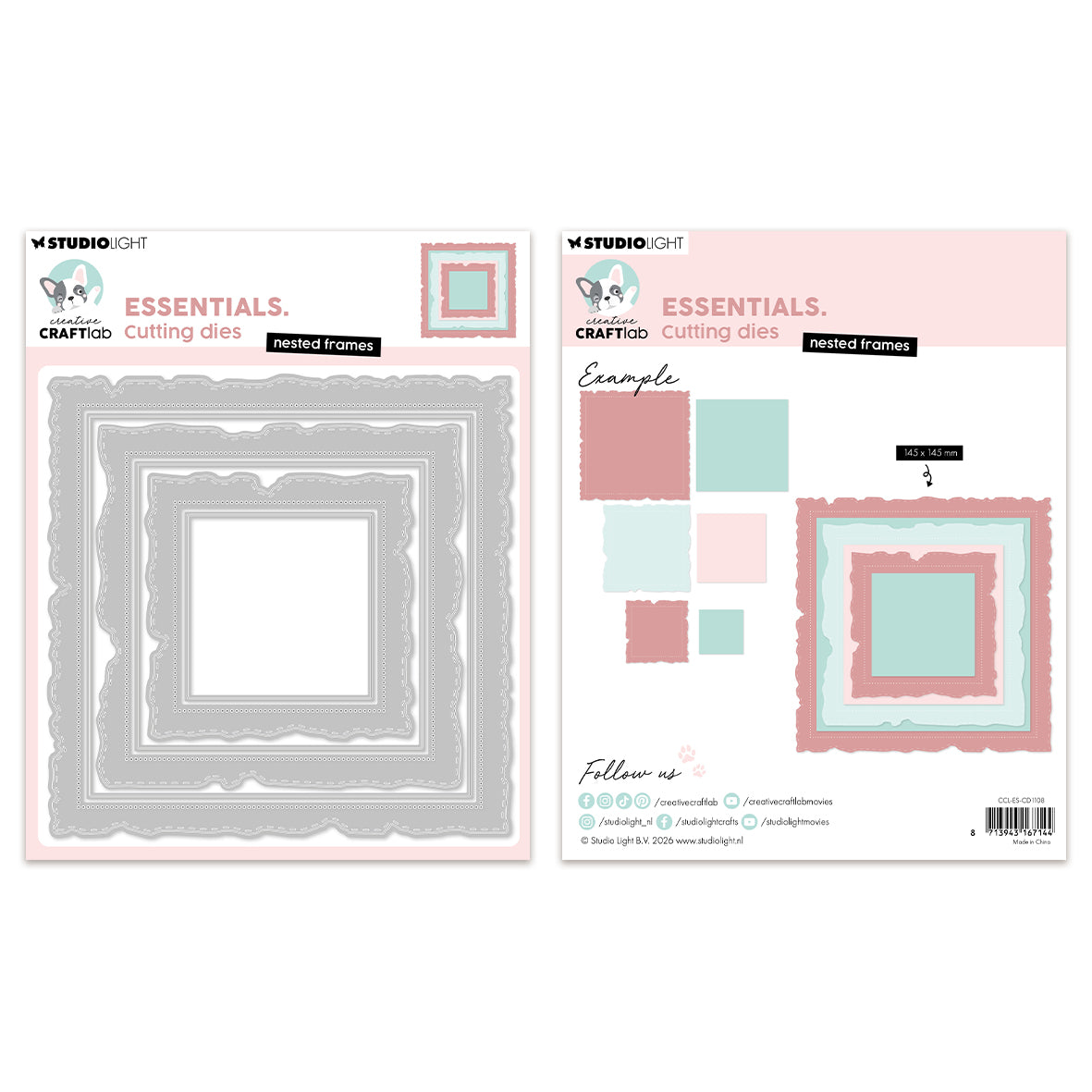 Creative Craftlab Cutting dies Nested frames Essentials