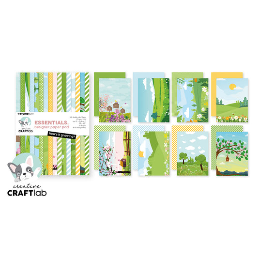 Creative Craftlab Designer Paper Pad How's it growing? Essentials