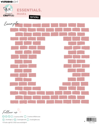 Creative Craftlab Essentials Masks Bricks