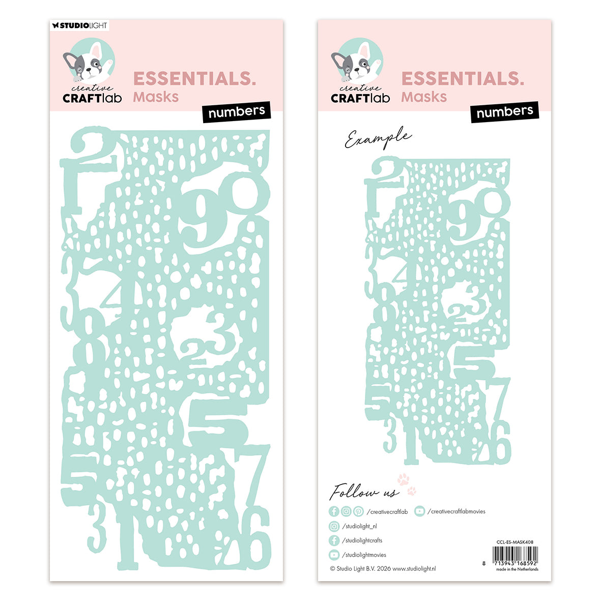 Studio Light CCL Mask Numbers Essentials