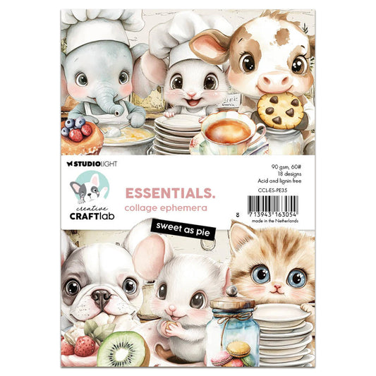 Creative Craftlab Essentials Collage Ephemera Sweet as Pie