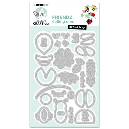 Creative Craftlab Friendz  Cutting Die - Bees & Bugs