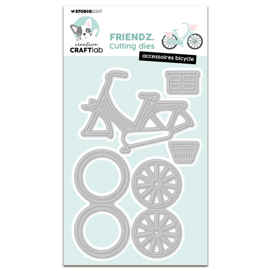 Creative Craftlab Friendz Cutting Die - Accessories Bicycle