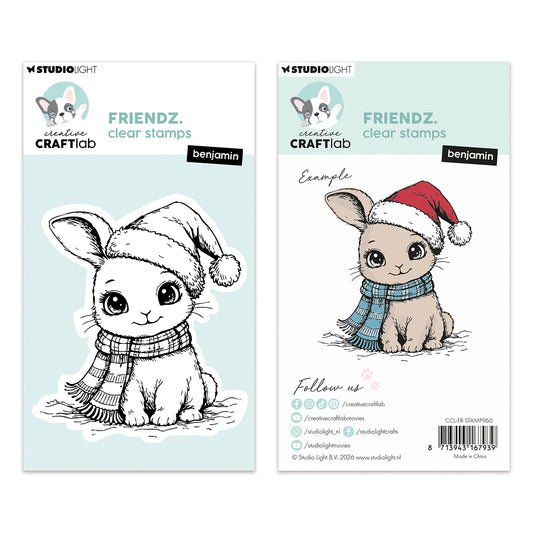 Studio Light Creative Craftlab Clear Stamps Benjamin Friendz