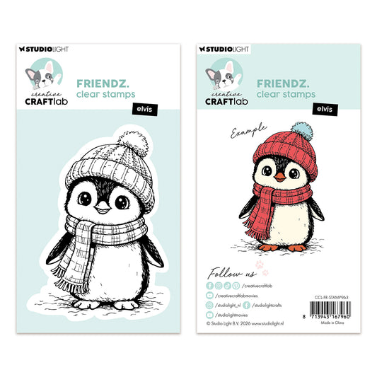 Studio Light Creative Craftlab Clear Stamps Elvis Friendz