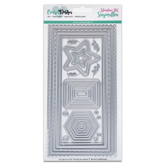 CarlijnDesign Dies DL Slimline Card 2